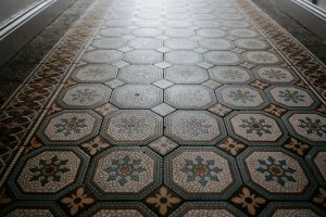 Photo Tile flooring